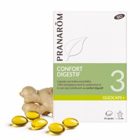 PRANAROM Oleocaps+ Confort Digestif Bio 30 capsules