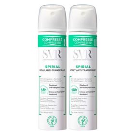 SVR Spirial Spray Anti-Transpirant Intense - Lot de 2 x 75ml