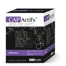 SYNACTIFS - Cap actifs cheveux & ongles - 120 gélules