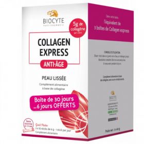 BIOCYTE Collagen Express Anti-Age Peau Lissée 30 Sticks