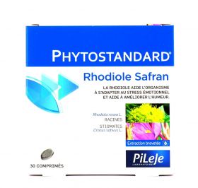 PILEJE Phytostandard de Rhodiole Safran 30 comprimés