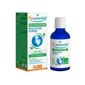 PURESSENTIEL Respiratoire Inhalation Humide aux 8 Huiles Essentielles - 50ml