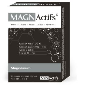 Synactifs Magnactifs Magnesium - 60 gélules