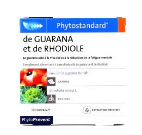 PILEJE Phytostandard de guarana et rhodiole 30 comprimés
