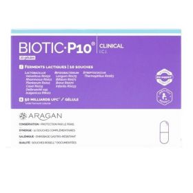ARAGAN biotic P10 clinical - 20 gélules