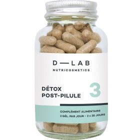 D-LAB NUTRICOSMETICS Détox Post Pilule - 112 gélules
