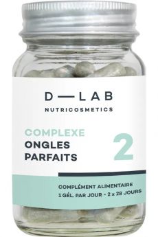 D-LAB NUTRICOSMETICS Compléments alimentaires Complexe Ongles Parfaits  - 56 gélules