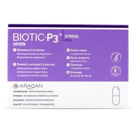 ARAGAN biotic P3 stress - 40 gélules