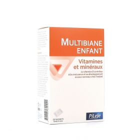 PILEJE Multibiane Enfant Vitamines et Minéraux 20 sachets
