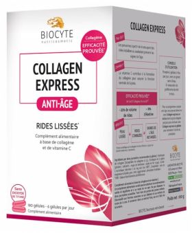 BIOCYTE Collagen Express Anti-Age Rides Lissées 180 Gélules