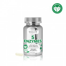 BIOCYTE Longevity 5 Enzymes 60 Gélules