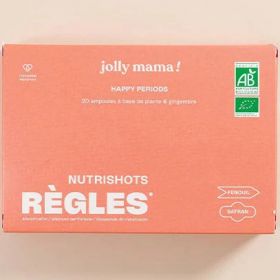JOLLY MAMA Welcome Periods Nutrishots aux plantes