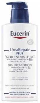 EUCERIN UreaRepair PLUS Émollient 10% d'Urée - 400 ml