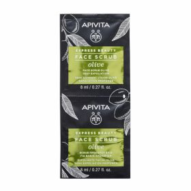 APIVITA Gommage Intensif Purifiant Express Visage Olive - 2x8ml
