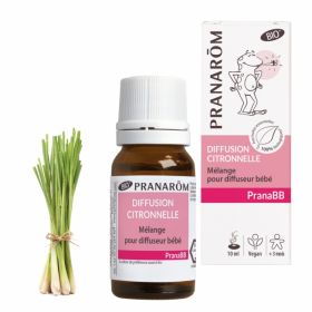 PRANAROM  - Diffusion Citronnelle - 10 ml