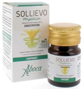 ABOCA Sollievo PhysioLax Constipation Aboca - Boîte de 27 comprimés