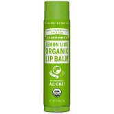 DR BRONNER'S Stick à lèvres Citron Citron vert / Limette - 4 g